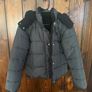 Target Black Puffer Jacket